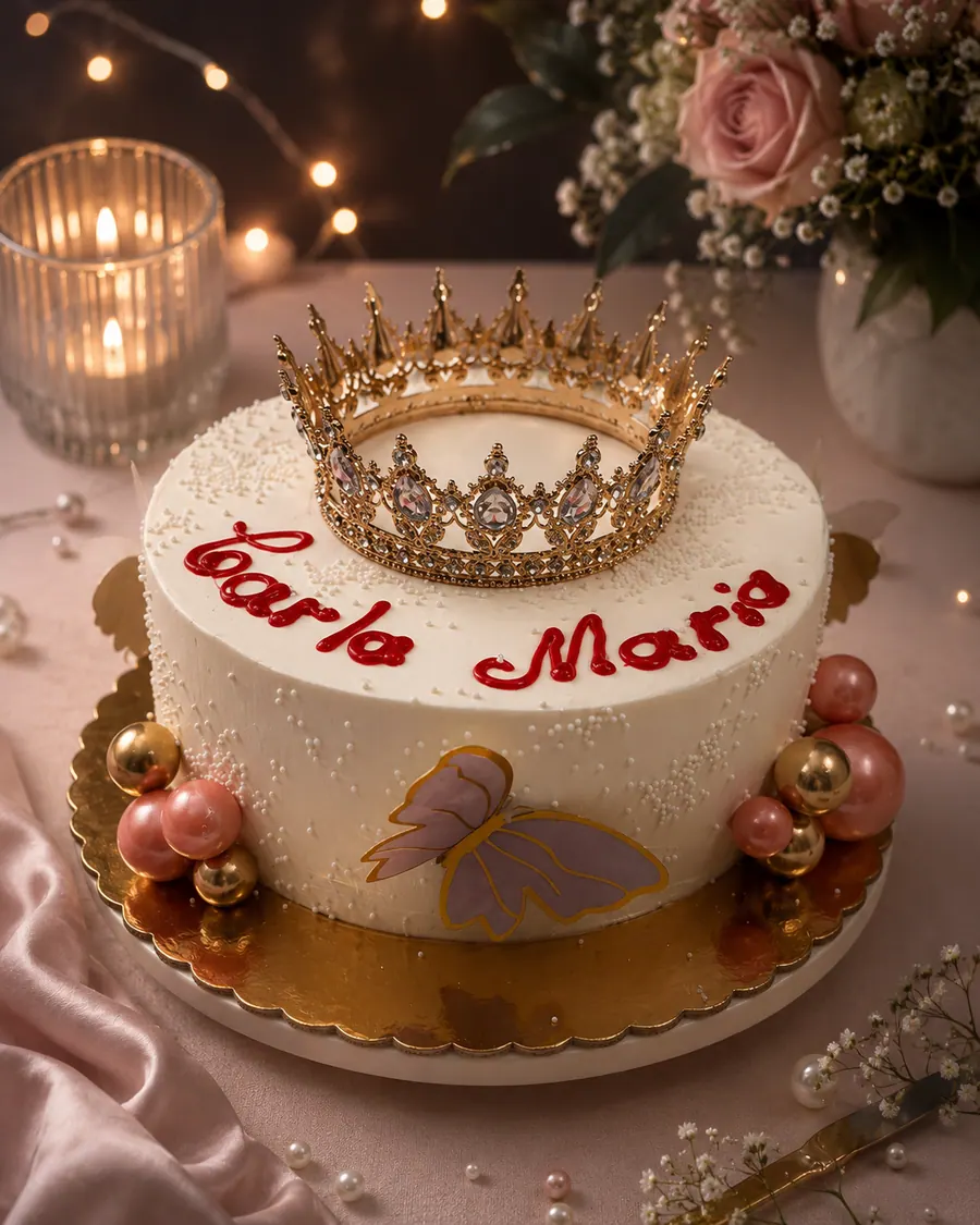 Tort personalizat — Coroniță
