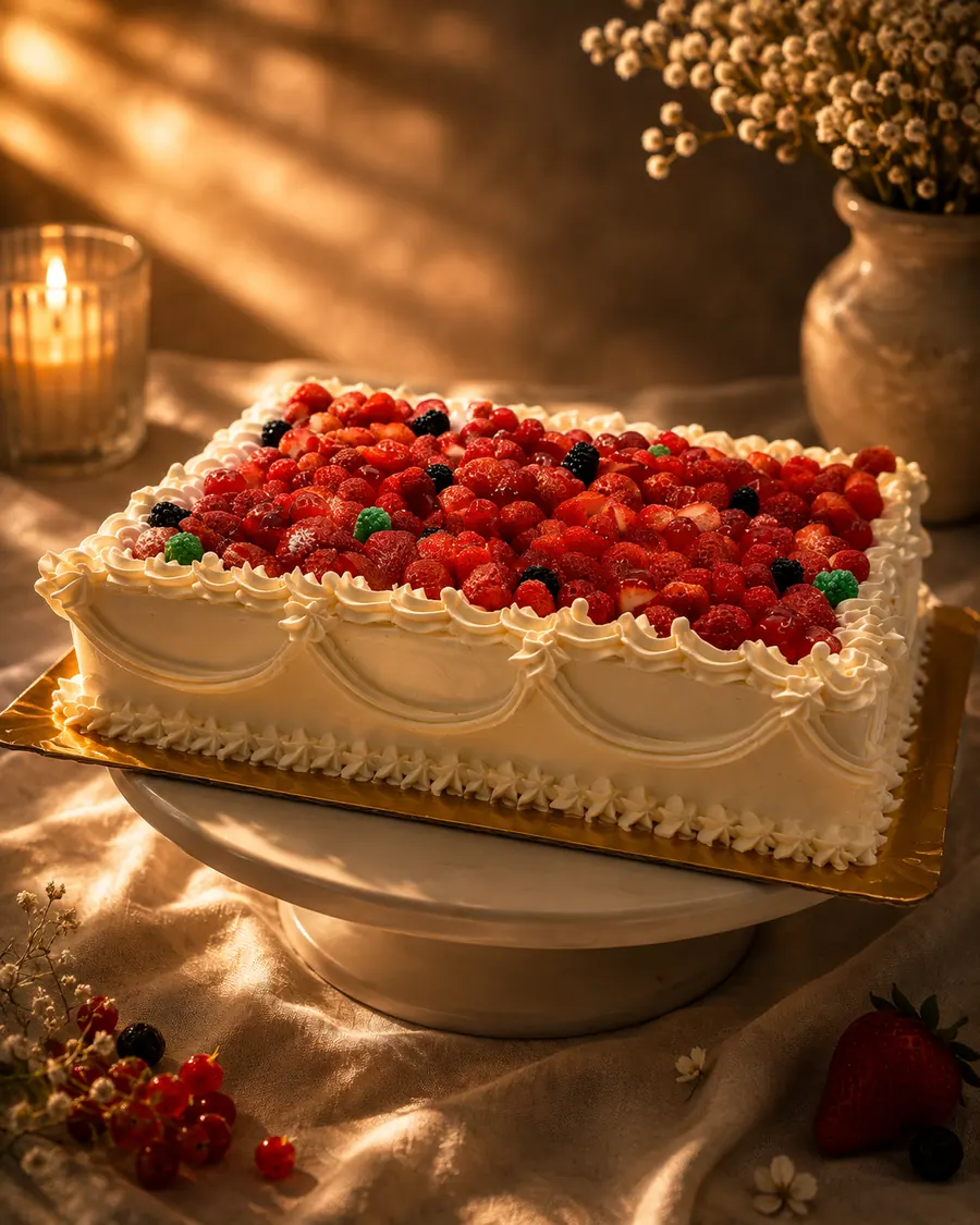 Tort personalizat — Fructe de pădure