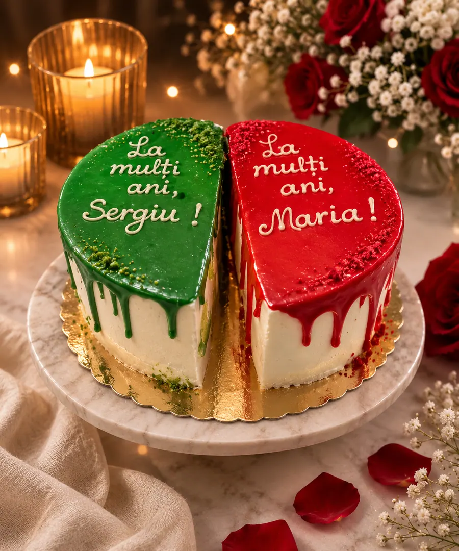 Tort personalizat — Pentru doi