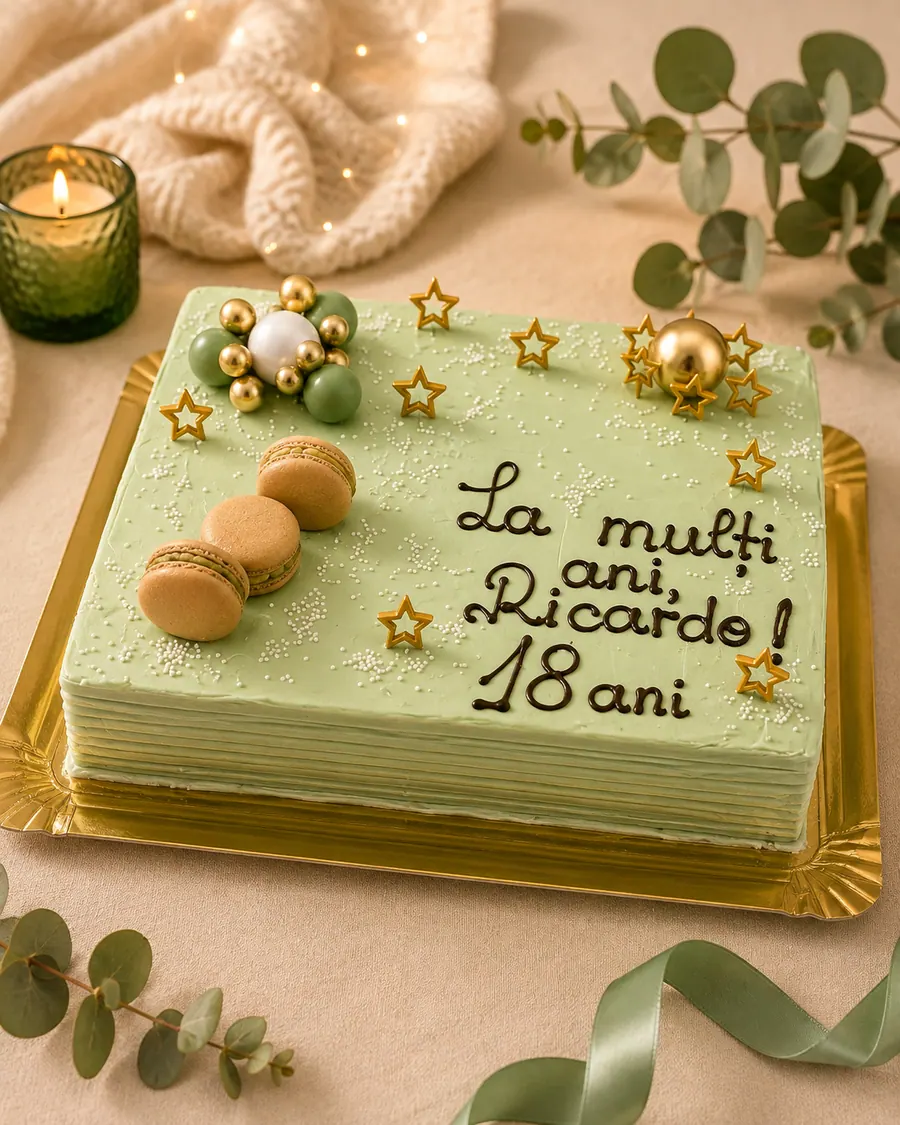 Tort personalizat — 18 ani