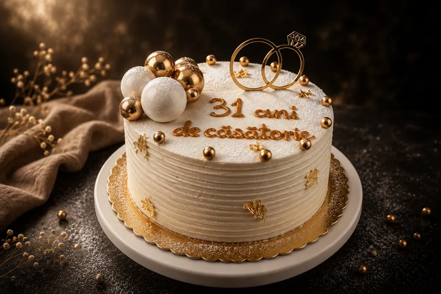 Tort personalizat — 31 ani de căsătorie