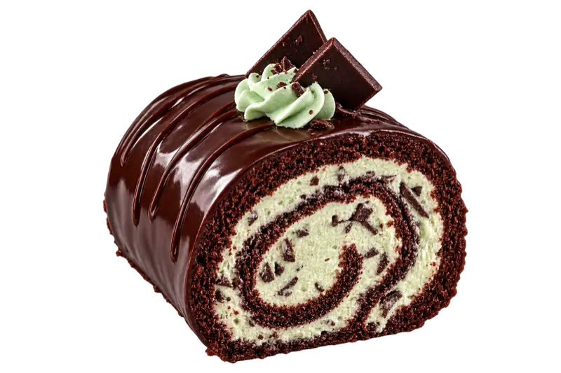 Prăjitură Mint Roll — Cofetăria Sara
